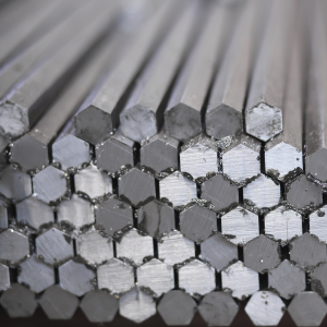 aceros inoxidables hexagonal