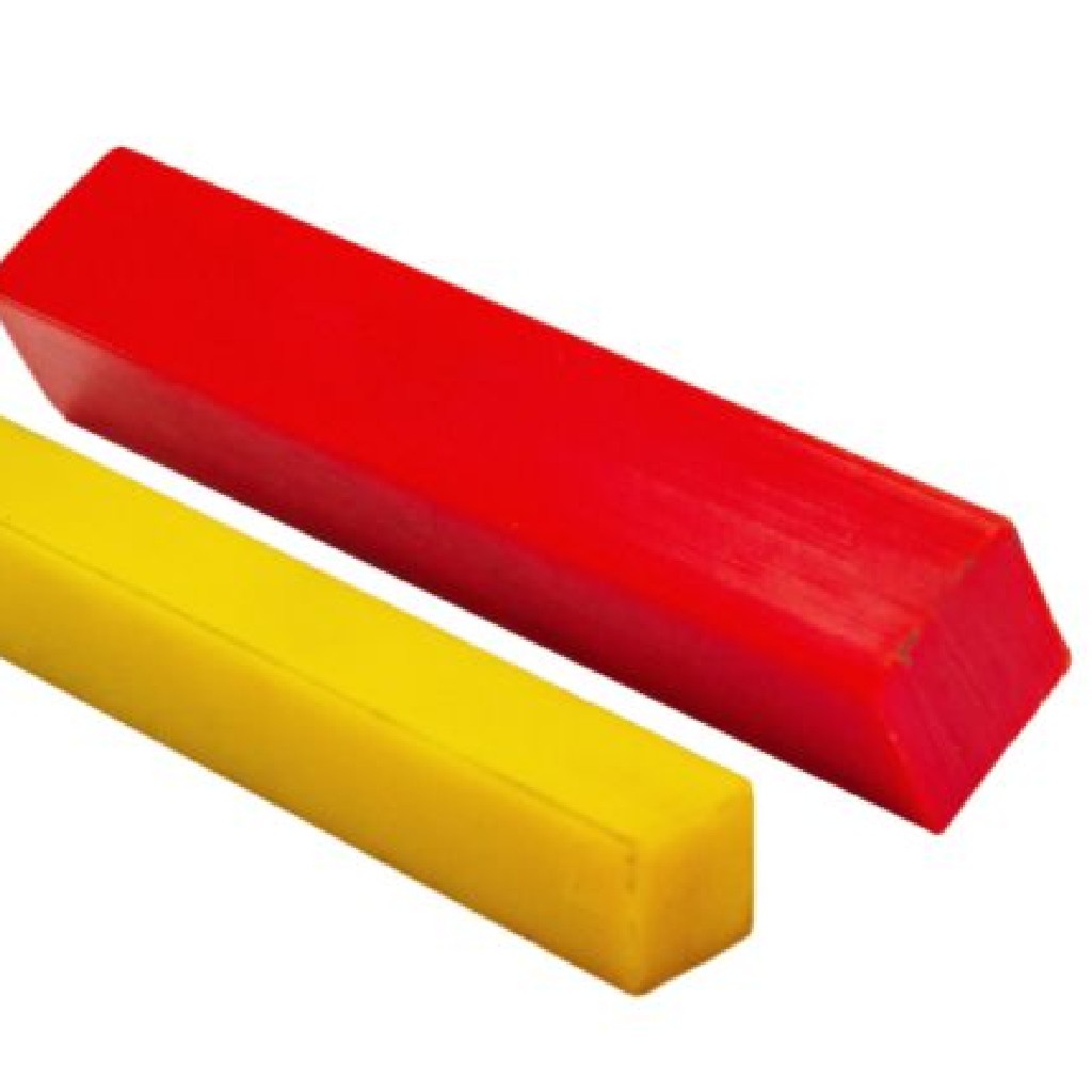 cuadrado rojo o amarillo